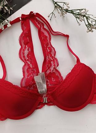 Бюстгальтер ажурний мереживна спинка ліф кружевний застібка спереду secret possesions 32a 70a 65b
