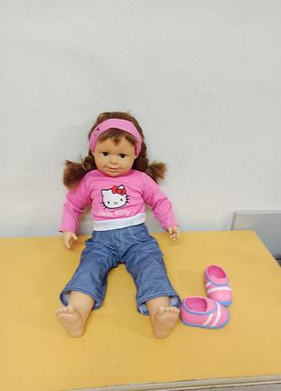 Велика лялька smoby роксана 63 см , оригінал з темним волоссям