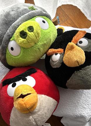 Мягкие игрушки angry birds из европы