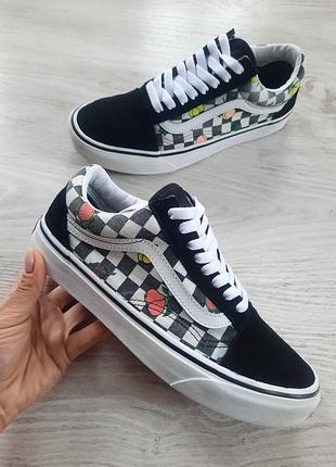 Оригинальные замшевые кеды vans old skool кеди черевики