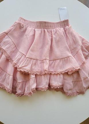 Спідниця міні рожева