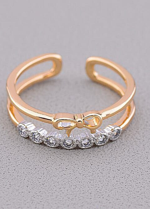 Каблочка xuping позолота/ родий