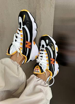 Кроссовки женские new balance 1000
black / white / yellow premium