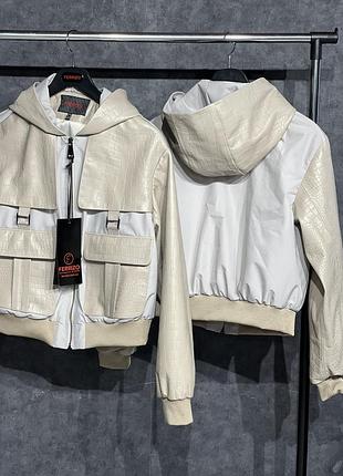 Куртка жіноча з натуральної шкіри ferrizo