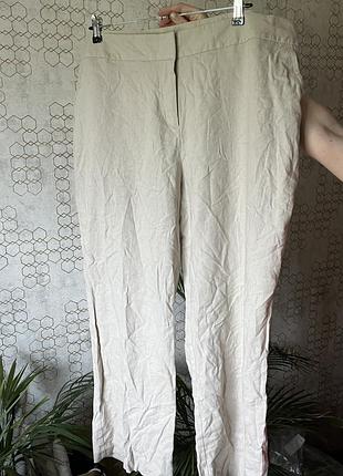 Штани брюки льон linen