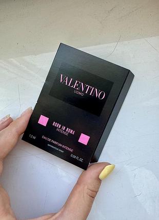 Пробник парфюма valentino uomo born in roma intense edp 1.2 ml
