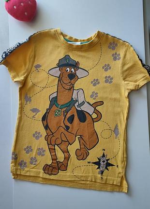 ⚽ футболка scooby doo на 4-6 років котон