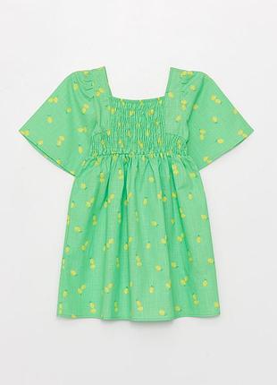 Сочное летнее платье для девочки 10-12 лет