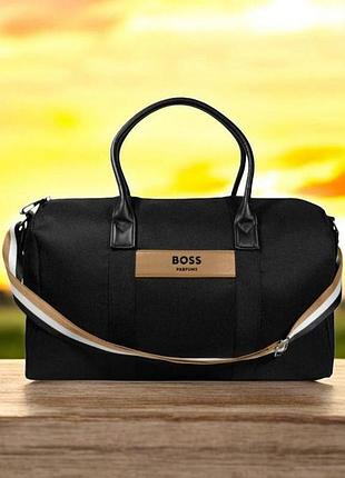 Дорожная сумка hugo boss, оригинал, спортивная сумка