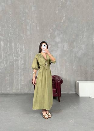 Платье муслин 4