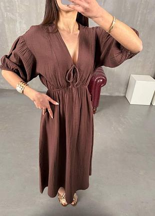 Платье муслин 10