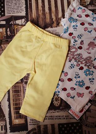 Літній костюм для дівчинки шорти та футболка