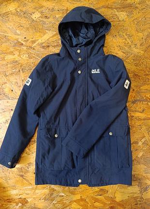 Куртка ветровка с подкладом jack wolfskin texapore 3in1 system