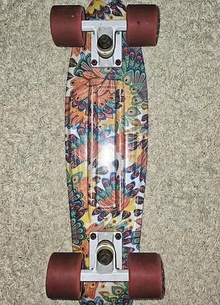 Пенниборд candy 22| peackock (multicolor)