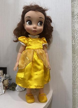 Велика лялька disney, бель animators collection belle 40cm