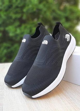Чоловічі мокасіни the north face slip-on knit sneakers