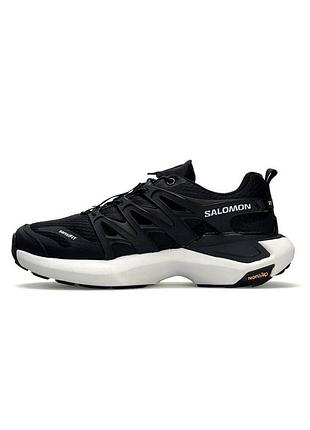 👟 чоловічі кросівки salomon xt pu.re advanced black white  👟