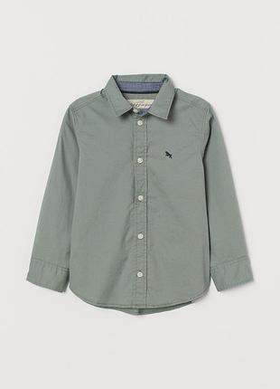 Брендова сорочка h&m. ідеальний стан. 128 розмір