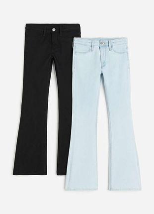 Джинси штани кльош h&amp;m