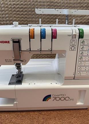 Продам распошивальну машину janome cover pro 7000