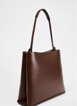 Сумка мішок zara new