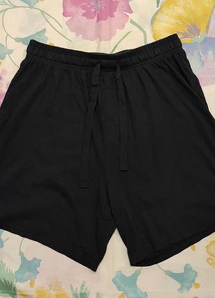 Шорти короткі чоловічі тоненькі літні розмір s 30-32 100%cotton темно сині