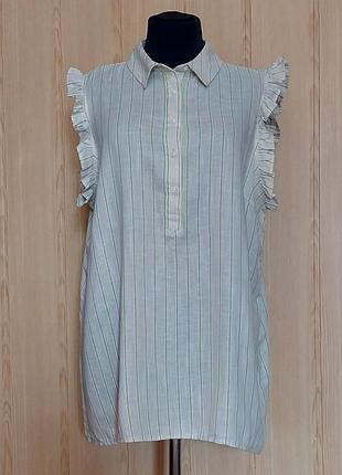 Легкая блуза papaya натуральный состав 16 размера