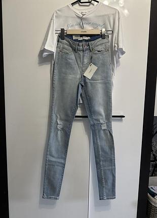 Фірмові джинси висока посадка
