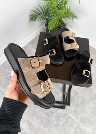 Шлепанці натуральні