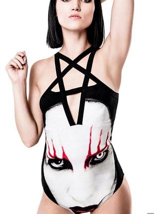 Купальник,кофта killstar marlin manson р хл пог 45-50 см