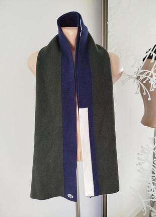 Шарф шерсть lacoste