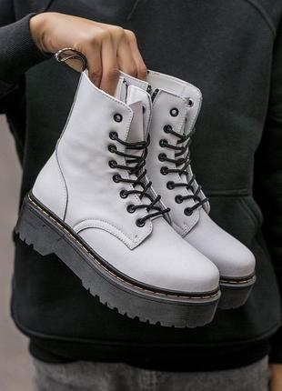 Dr. martens jadon ботинки на меху 🍏 зимние женские ботинки мартинси