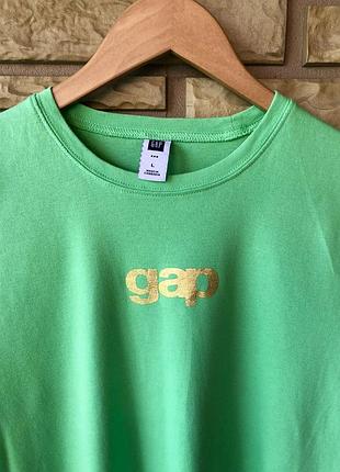 Неймовірна салатова пастельна футболка gap, оригінал