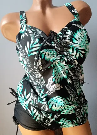 Купальник fuba танкини с плавками большие размеры