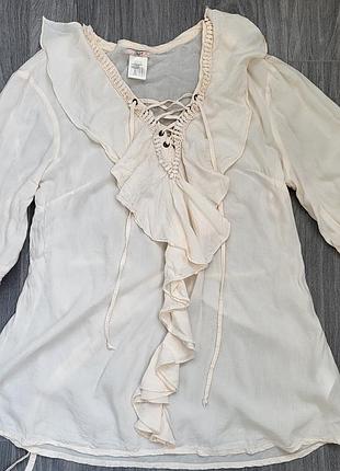 Невагома блуза з тонкої віскози