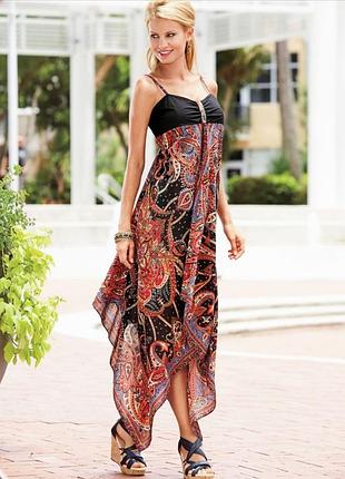 Бавовнян сукня сарафан bonprix