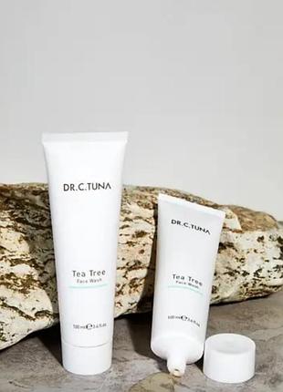 Очищувальний гель для обличчя для жирної та комбінованої шкіри з чайним деревом tea tree, к 1000288