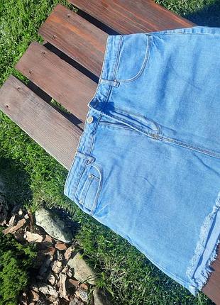 Джинсовая юбка!