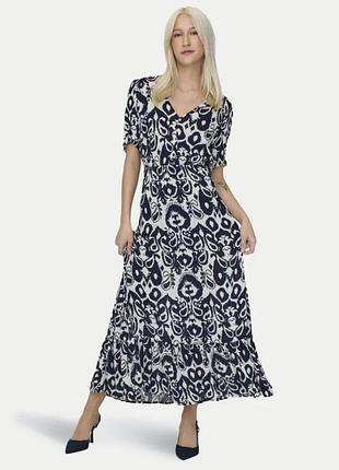 Вискозное платье миди only