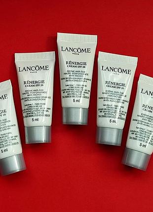 Lancωme rénergie cream spf20 дневной антивозрастной крем против морщин 25 ml (оригинал)