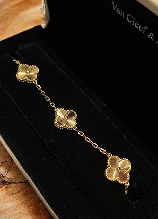 Набір van cleef & arpels браслет+ підвіска