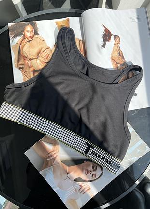 Топ чорний t alexander wang оригінал розмір l