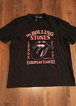 Мужская уникальная футболка h&amp;m rolling stones