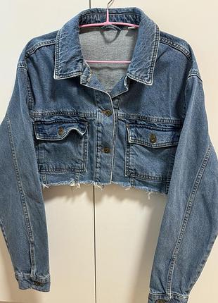 Джинсовка укорочена