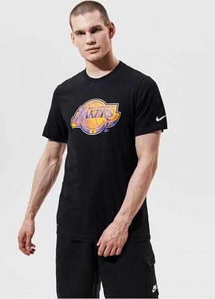 Футболка чоловіча nike nba los angeles lakers black