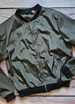 Бомбер женский хаки (ветровка)
