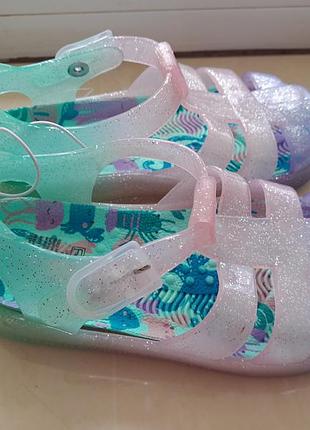 Босоножки пляжные на девочку, размер 24, фирмы f&f