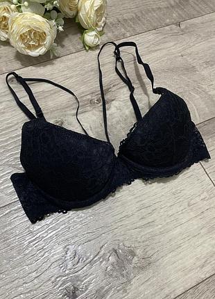 Бюстгальтер, лиф с переплетением на груди divided h&m, р.75a-75b