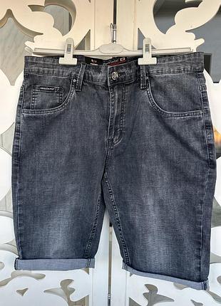 Шорти джинсові чоловічі сірі