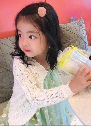 Легка кофтинка для дівчинки літня реглан на ґудзиках